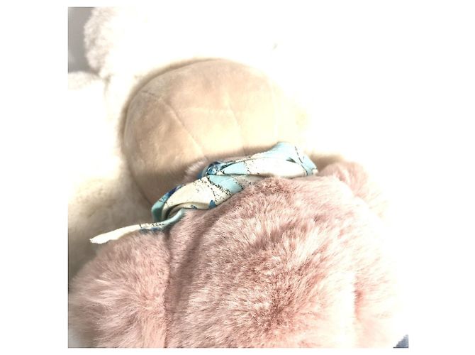 Poupée Doudou Vivienne GI0445 de Louis Vuitton Blanc Bleu - vue 5