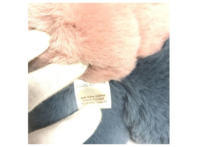 Poupée Doudou Vivienne GI0445 de Louis Vuitton Blanc Bleu - vue 9