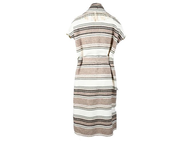 Autre Marque Gilet Bazar Deluxe in cotone a righe misto seta Multicolore - vista 2