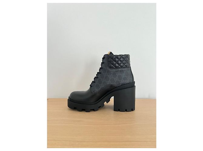 Stivaletti Gucci Neri Donna Nero - vista 11