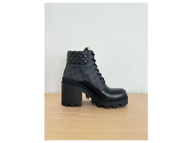 Stivaletti Gucci Neri Donna Nero - vista 12