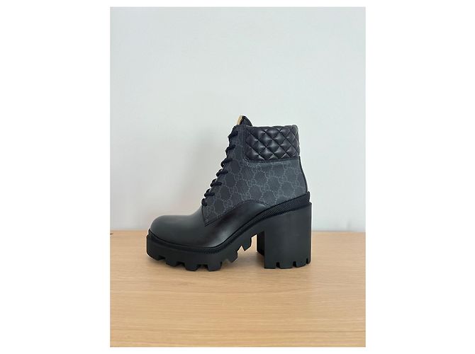 Stivaletti Gucci Neri Donna Nero - vista 13