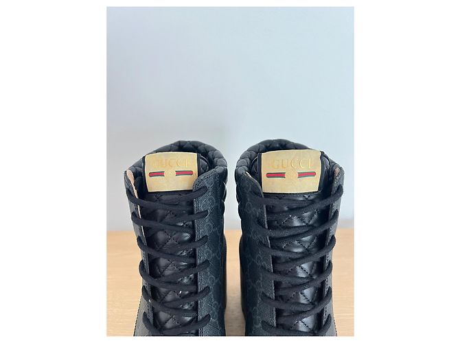 Stivaletti Gucci Neri Donna Nero - vista 14