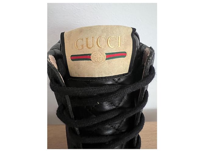 Stivaletti Gucci Neri Donna Nero - vista 16