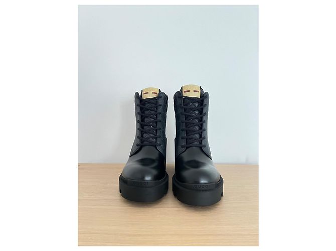 Stivaletti Gucci Neri Donna Nero - vista 5