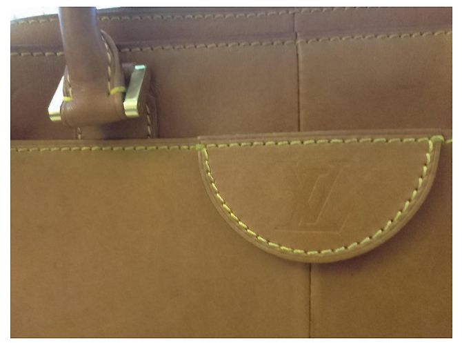 Louis Vuitton Nomade Tasche Leder Camel Kamel - Ansicht 12