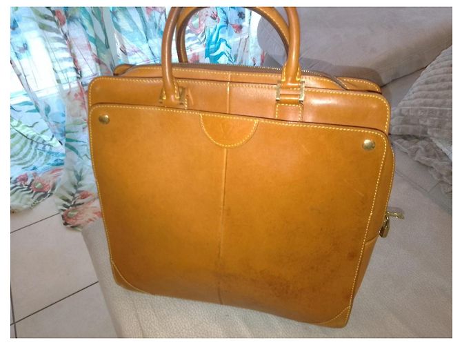 Louis Vuitton Nomade Tasche Leder Camel Kamel - Ansicht 13