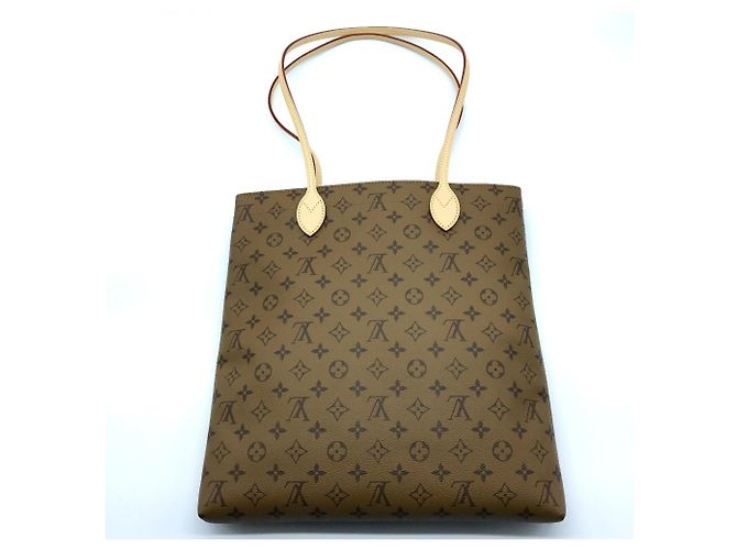 Borsa a spalla Carry It con stampa Monogram Reverse di Louis Vuitton Marrone - vista 2