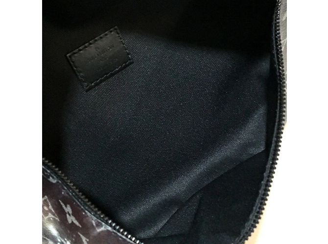 Borsa a tracolla Louis Vuitton Monogram Galaxy Discovery Nero - vista 7