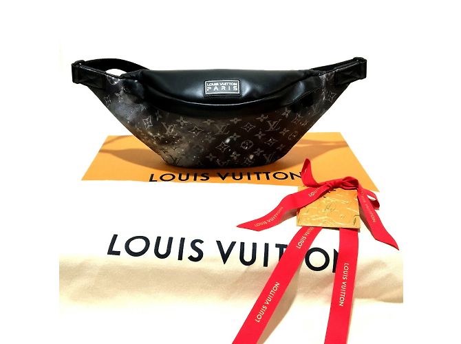 Borsa a tracolla Louis Vuitton Monogram Galaxy Discovery Nero - vista 8