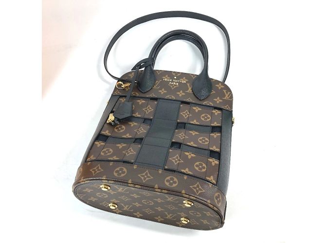 Borsa a spalla Monogram Traceage di Louis Vuitton Marrone Nero - vista 13