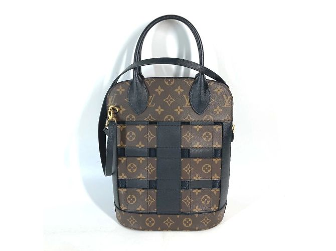 Borsa a spalla Monogram Traceage di Louis Vuitton Marrone Nero - vista 2