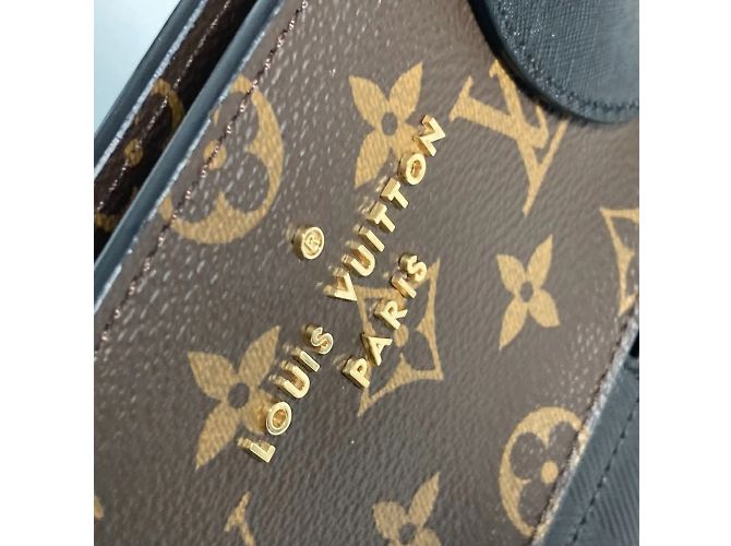 Borsa a spalla Monogram Traceage di Louis Vuitton Marrone Nero - vista 3