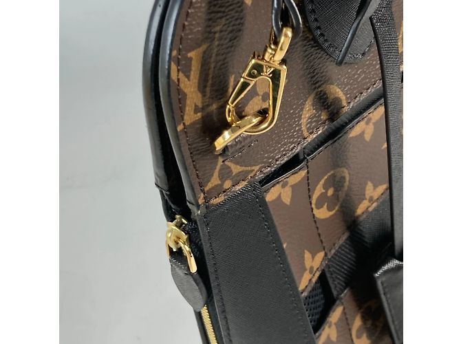 Borsa a spalla Monogram Traceage di Louis Vuitton Marrone Nero - vista 5