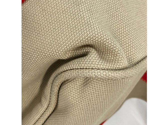 Borsa a Spalla Weekend Antiagua Louis Vuitton Rosso Beige - vista 12