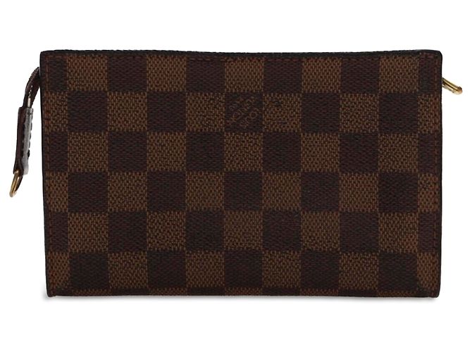 Bucket Pochette a secchiello Marais Damier Ebene marrone Louis Vuitton - vista 3