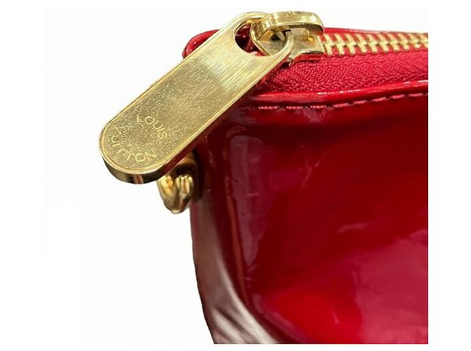 Borsa Tote Vernis Bellevue GM di Louis Vuitton Bordò - vista 4