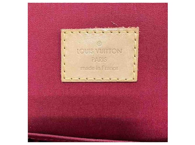 Borsa Tote Vernis Bellevue GM di Louis Vuitton Bordò - vista 5