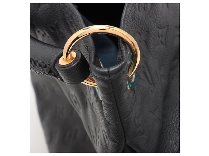 Louis Vuitton monogram empreinte Artsy MM Nero - vista 4