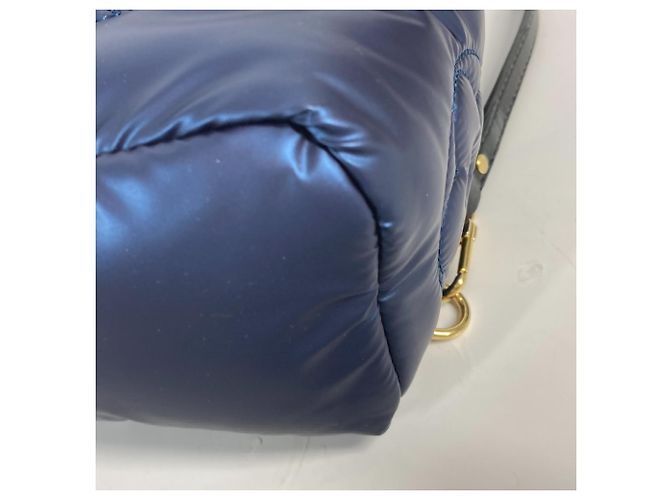 Zaino Mini Palm Springs Monogram Louis Vuitton Marrone Blu navy - vista 6