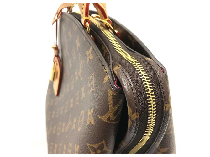 Borsa Louis Vuitton Monogram Grand Palais MM Marrone Monogramma - vista 12