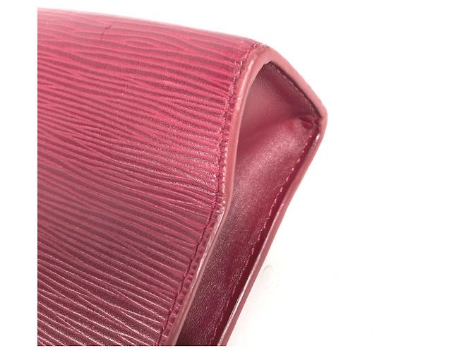 Pochette da Toilette 26 Epi di Louis Vuitton Rosso Fuschia - vista 2