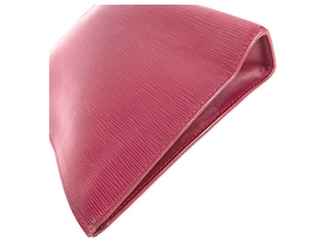Pochette da Toilette 26 Epi di Louis Vuitton Rosso Fuschia - vista 3