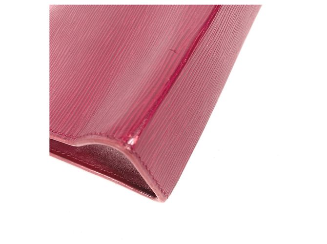Pochette da Toilette 26 Epi di Louis Vuitton Rosso Fuschia - vista 4