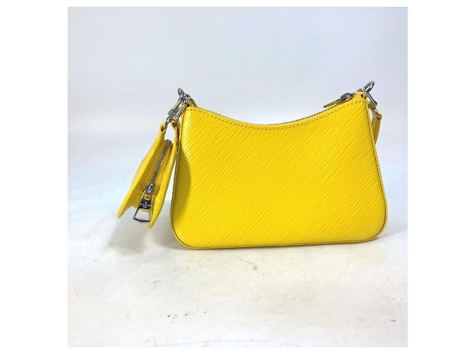 Borsa a Spalla Malellini Yayoi Kusama di Louis Vuitton Nero Giallo - vista 2