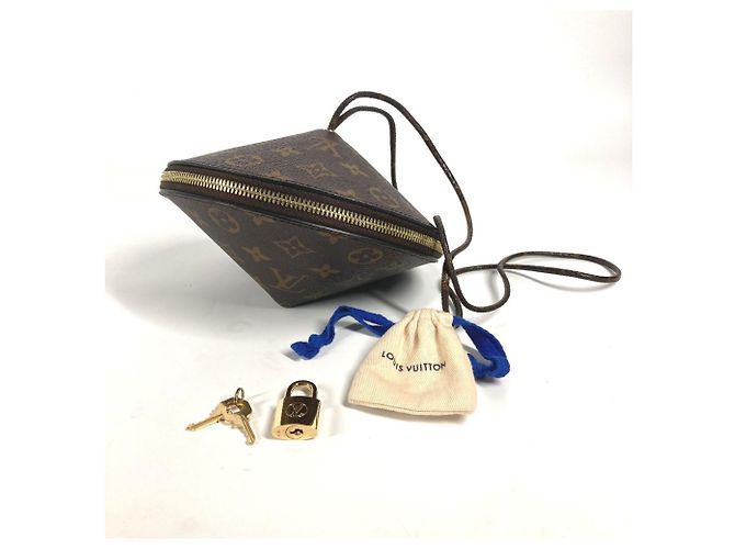 Borsa Tupi Monogram Louis Vuitton Marrone Monogramma - vista 14