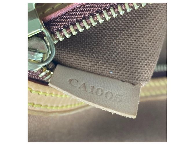Borsa Abess Monogram Louis Vuitton Marrone Monogramma - vista 12