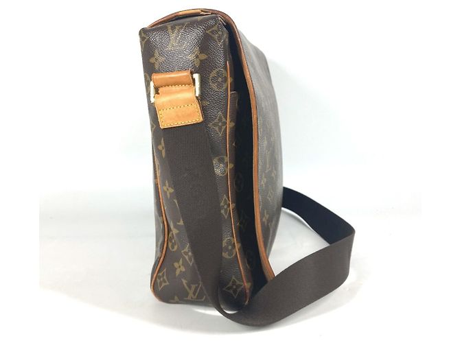 Borsa Abess Monogram Louis Vuitton Marrone Monogramma - vista 5