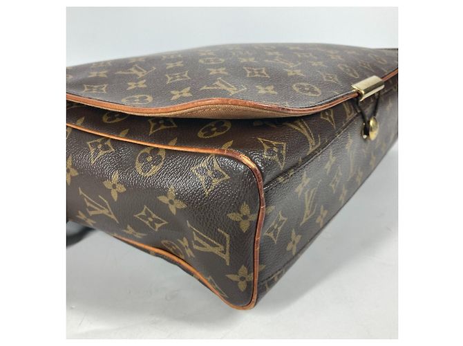 Borsa Abess Monogram Louis Vuitton Marrone Monogramma - vista 7