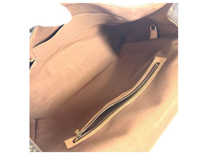 Borsa Abess Monogram Louis Vuitton Marrone Monogramma - vista 9