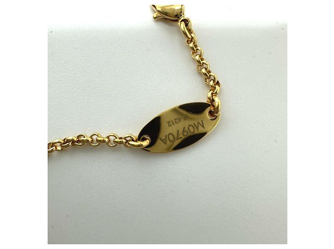 Bracciale charm di collaborazione Louis Vuitton Yayoi Kusama Rosso D'oro - vista 3