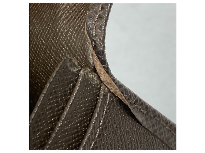 Cartera Larga Brazza Taiga Louis Vuitton Castaño - vista 13