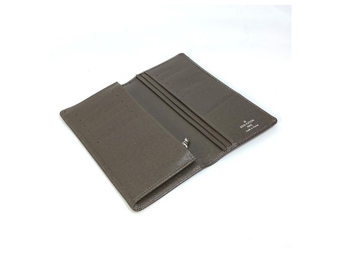 Cartera Larga Brazza Taiga Louis Vuitton Castaño - vista 6