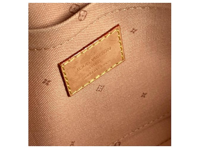 Borsa Accessori Maxi Pochette Monogram Louis Vuitton Beige - vista 13