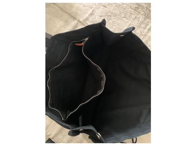 Toto Bag Hermès Borsa in tela nera Toto Nero - vista 5