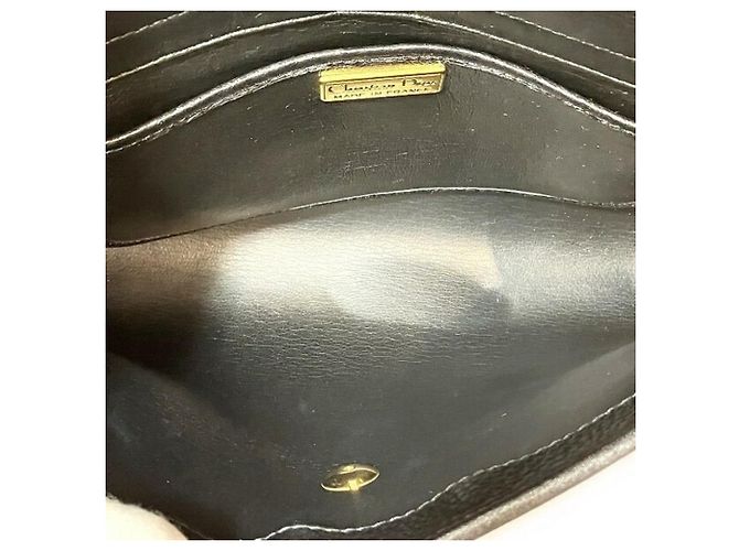 Borsa Christian Dior CD - Borsa in pelle nera - vista 6