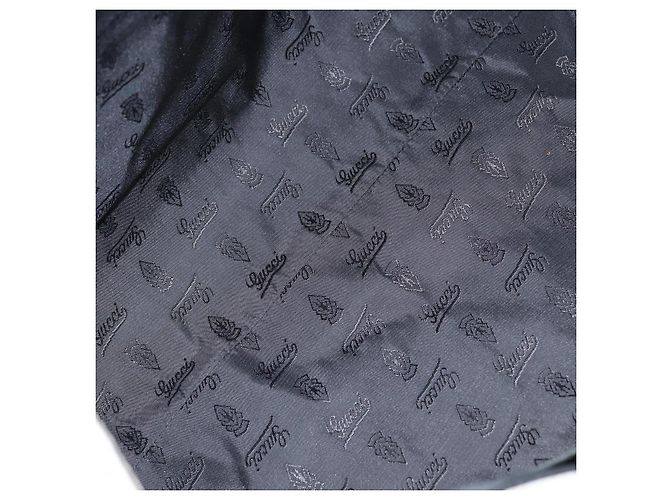 Borsa a mano Guccissima in tela GG Gucci bianca e oro 211935 Auth ep5377 Bianco D'oro - vista 11