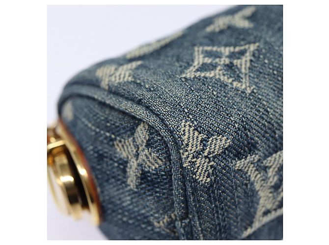 LOUIS VUITTON Pochette Speedy in Denim Monogram Blu M95082 LV Auth 87601A - vista 14