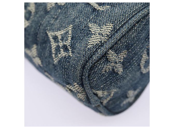 LOUIS VUITTON Pochette Speedy in Denim Monogram Blu M95082 LV Auth 87601A - vista 15