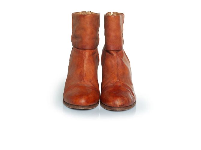 Rag & Bone, botas de tornozelo com zíper traseiro Newbury, NY Marrom - vista 3