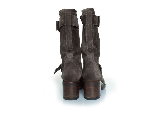 Autre Marque Botas de biker Free Lance en ante gris - vista 3