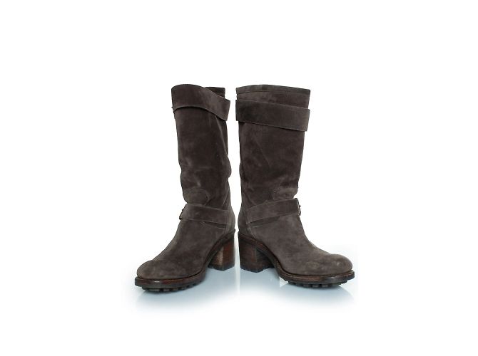 Autre Marque Botas de biker Free Lance en ante gris - vista 6