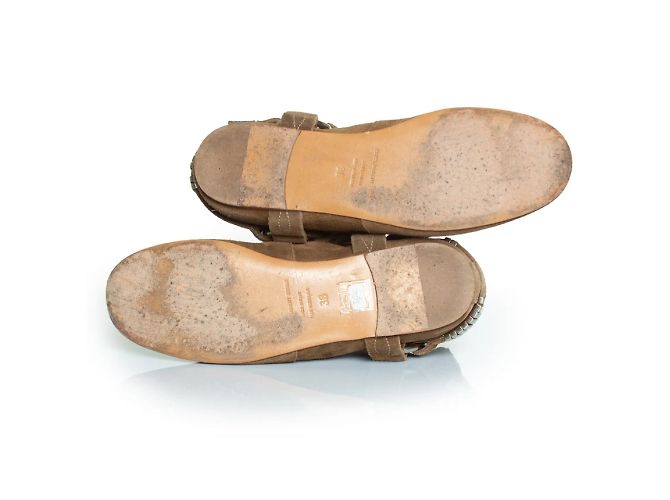 Botines de ante caqui Isabel Marant, Ralph Verde - vista 7