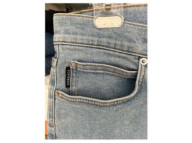 Versace Jeans aus blauer Baumwolle für Herren Größe 30 - Ansicht 3