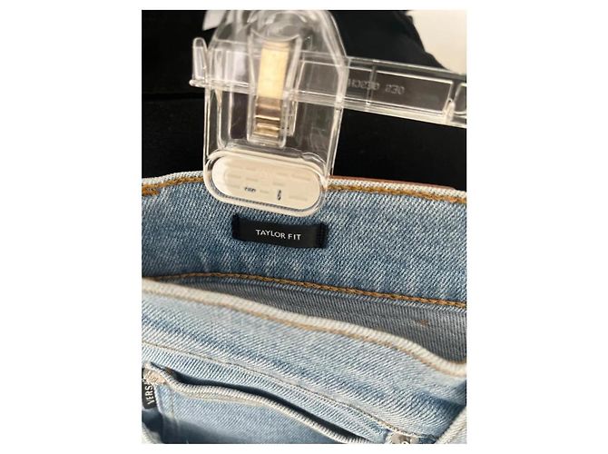 Versace Jeans aus blauer Baumwolle für Herren Größe 30 - Ansicht 6