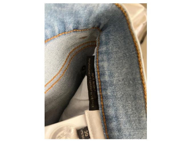 Versace Jeans aus blauer Baumwolle für Herren Größe 30 - Ansicht 9